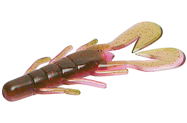 Image of Zoom U-V Speed Craw, 12 Pack, 3.5in, Raspberry Shad, 080365X