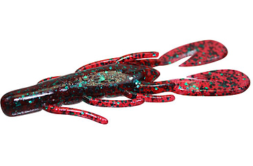 Image of Zoom U-V Speed Craw, 12 Pack, 3.5in, Red Bug, 080021X