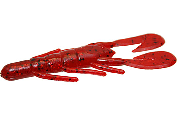 Image of Zoom U-V Speed Craw, 12 Pack, 3.5in, Ruby Red, 080134X