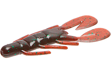 Image of Zoom U-V Speed Craw, 12 Pack, 3.5in, Scuppernong Green, 080316X