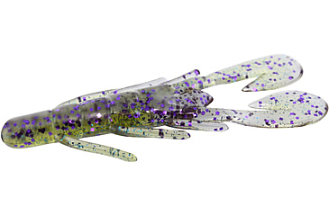 Image of Zoom U-V Speed Craw, 12 Pack, 3.5in, Sprayed Grass, 80317