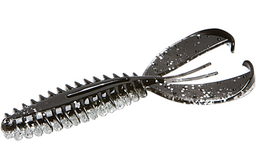 Image of Zoom Z-Craw, 6 Pack, 4.5in, Black Flash, 127370