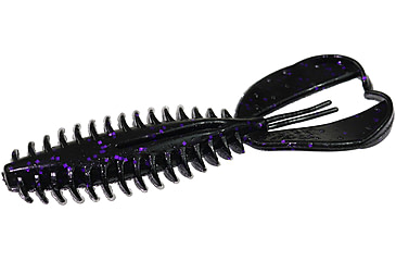 Image of Zoom Z-Craw, 6 Pack, 4.5in, Blackberry, 127229X