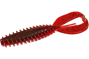 Image of Zoom Z-Craw, 6 Pack, 4.5in, Green Pumpkin Tomato, 127338X