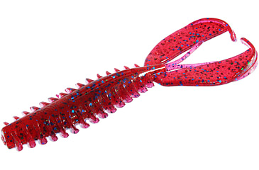 Image of Zoom Z-Craw, 6 Pack, 4.5in, Plum Apple, 127113X