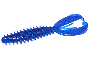 Image of Zoom Z-Craw, 6 Pack, 4.5in, Sapphire Blue, 127110