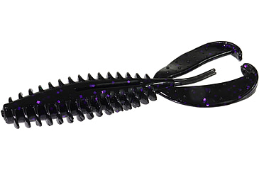 Image of Zoom Z-Craw Jr, 8 Pack, 3.5in, Blackberry, 130229X