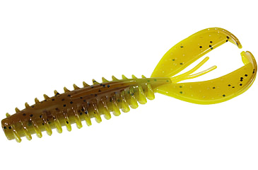 Image of Zoom Z-Craw Jr, 8 Pack, 3.5in, Bullfrog, 130257X