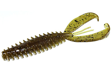 Image of Zoom Z-Craw Jr, 8 Pack, 3.5in, Green Pumpkin Magic, 130284X