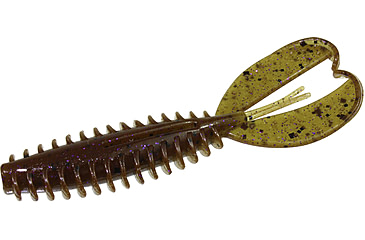 Image of Zoom Z-Craw Jr, 8 Pack, 3.5in, Green Pumpkin Purple, 130248X