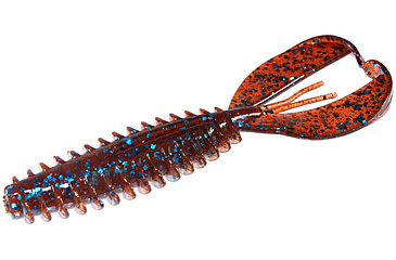 Image of Zoom Z-Craw Jr, 8 Pack, 3.5in, Moccasin Blue, 130007X
