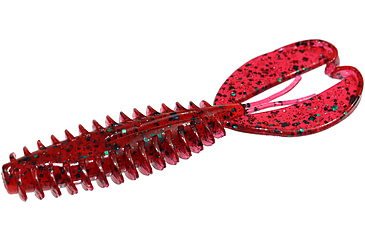 Image of Zoom Z-Craw Jr, 8 Pack, 3.5in, Red Bug, 130021X