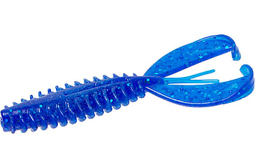 Image of Zoom Z-Craw Jr, 8 Pack, 3.5in, Sapphire Blue, 130110