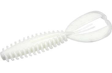 Image of Zoom Z-Craw Jr, 8 Pack, 3.5in, White, 130040X