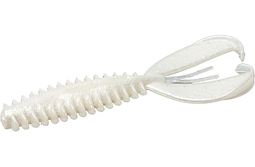 Image of Zoom Z-Craw Jr, 8 Pack, 3.5in, White Pearl, 130045