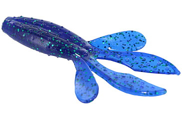 Image of Zoom Z-Hog Creature Bait, 8 Pack, 4in, Emerald Blue, 119352X