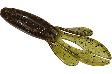 Image of Zoom Z-Hog Creature Bait, 8 Pack, 4in, Green Pumpkin Magic, 119284X