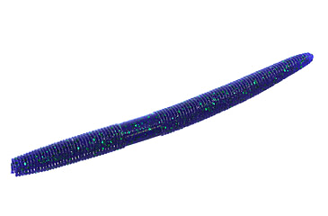 Image of Zoom Zlinky Trick Worm, 10 Pack, 5in, Junebug, 138005