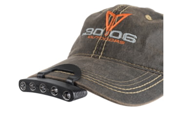Image of .30-06 Outdoors 30-06 Outdoors Cap Light Brite Trail White Led Black
