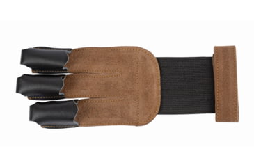 Image of .30-06 Outdoors Tip Shooting 3 Finger Glove - Men's, Leather, Brown, Large, LT3FLG-1