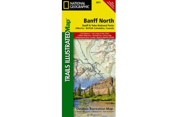 Image of Banff North Trail Map