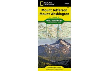 Image of Mount Jefferson / Mount Washington Trail Map