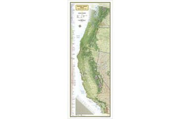 Image of Pacific Crest Trail Reference Map