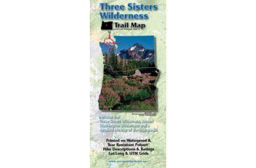Image of Three Sisters Wilderness Trail Map