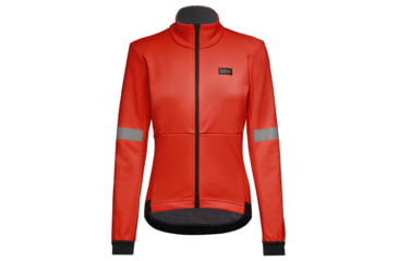 Image of GOREWEAR Tempest Cycling Jacket Womens in Fireball 2XS Slim fit Windproof FEA9177E, 100818-AY00-34
