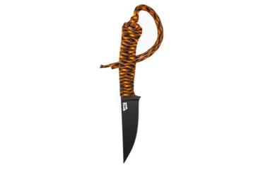Image of Montana Knife Company Speedgoat 2.0 Fixed Blade Knives, 3.625 inch, 52100 Ball Bearing Steel, Fixed Blade, USA Paracord Handle, Orange/Black, 7.875 inch, MKC-000399
