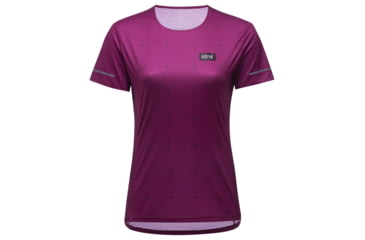 Image of GOREWEAR Contest Daily Running Tee Womens in Process Purple Medium 8-10 Slim fit 28A774C5, 100888-BQ00-40