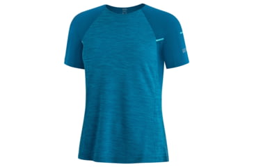 Image of GOREWEAR Vivid Running Shirt Womens in Sphere Blue XS 0-2 Slim fit 1293083E, 100757-AZ00-36