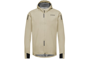 Image of GOREWEAR CONCURVE GORE-TEX Running Jacket Mens in Tech Beige XS Slim fit Waterproof E0F180A3, 101066-BG00-S