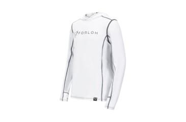Image of Forloh Youth SolAir UPF Hooded Long Sleeve Shirt D53DF933, Glacier, M 10, 31520-G-M