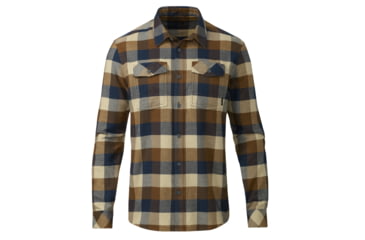 Image of KUIU Field Flannel Shirt in Saddle Trio Size 2XL 2C5E80D1, Saddle Trio, 2XL, Cotton, Adult, Male, 7723179147422