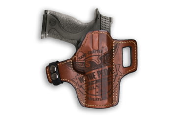 Image of We the People Holsters Smith &amp; Wesson M&amp;P / M2.0 4/4.25 Compact 9/40 Independence Leather Owb Holster 4B12F32E, 6813928325218