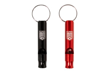 Image of My Medic Whistle Aluminum, Red, 2.5x0.5 inch, MM-SPL-OUT-WHS-RED-EA