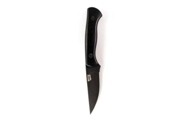 Image of Montana Knife Company Blackfoot 2.0 Fixed Blade Knives, 3.5 inch, 52100 Ball Bearing Steel, Fixed Blade, G-10 Handle, Black, 7.75 inch, MKC-000340