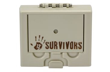 Image of 12 Survivors 43 Piece Mini Bug Out Box, Tan TS45000