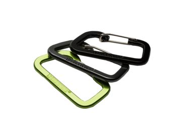 Image of 12 Survivors Carabiners - 3 Pack, Gray, Black, Green, TS79005