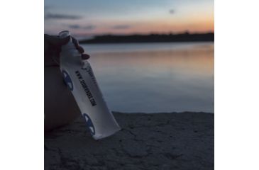 Image of 12 Survivors Collapsible Water 1L Bottle, Clear, TS76006