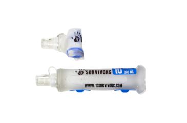 Image of 12 Survivors Collapsible Water .3L Bottle, Clear, TS76004