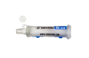 Image of 12 Survivors Collapsible Water .3L Bottle, Clear, TS76004