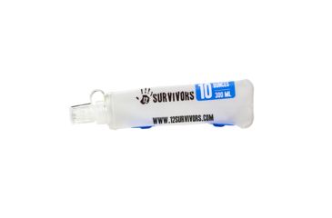 Image of 12 Survivors Collapsible Water .3L Bottle, Clear, TS76004