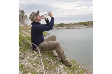 Image of 12 Survivors Collapsible Water .5L Bottle, Clear, TS76005