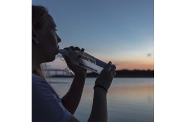 Image of 12 Survivors Collapsible Water .5L Bottle, Clear, TS76005