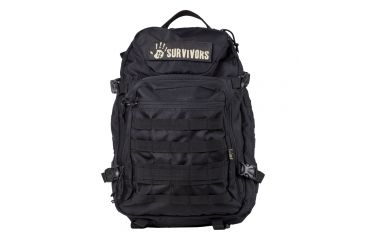 Image of 12 Survivors E.O.D End of Days Backpack Black TS41000B