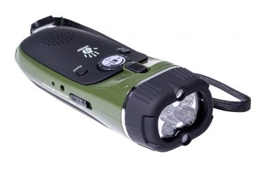 Image of 12 Survivors Emergency Hand Crank Radio/Flashlight TS23000