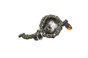 Image of 12 Survivors Paracord Survival Orb, Green TS24003