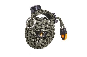 Image of 12 Survivors Paracord Survival Orb, Green TS24003